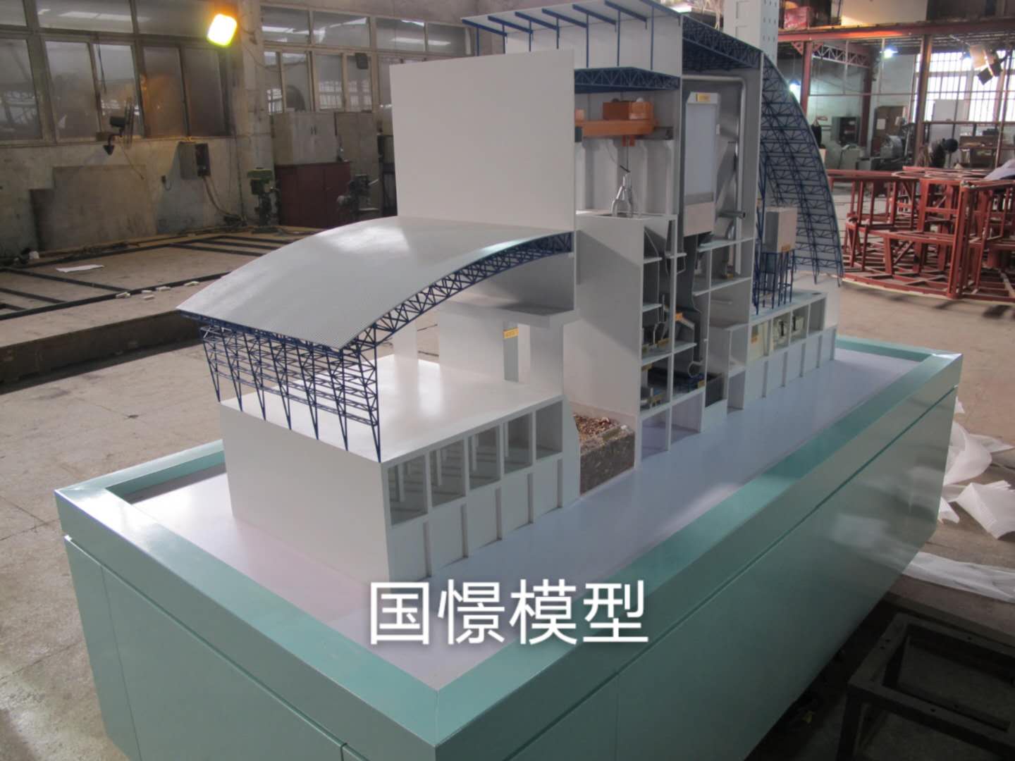 蓝田县工业模型